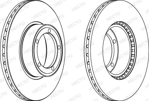 Necto WN720 - Bremsscheibe alexcarstop-ersatzteile.com