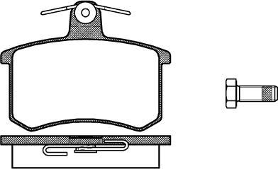 BENDIX 571350 - Bremsbelagsatz, Scheibenbremse alexcarstop-ersatzteile.com