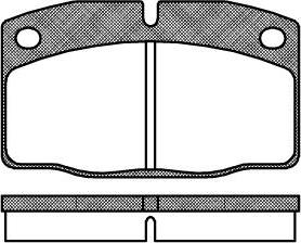 Stellox 112 020-SX - Bremsbelagsatz, Scheibenbremse alexcarstop-ersatzteile.com