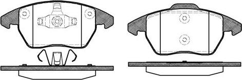 BENDIX 573134 - Bremsbelagsatz, Scheibenbremse alexcarstop-ersatzteile.com