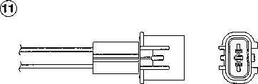 NGK 0121 - Lambdasonde alexcarstop-ersatzteile.com