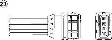 NGK 0124 - Lambdasonde alexcarstop-ersatzteile.com