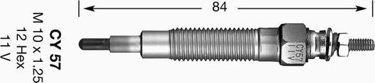 NGK 5287 - Glühkerze alexcarstop-ersatzteile.com