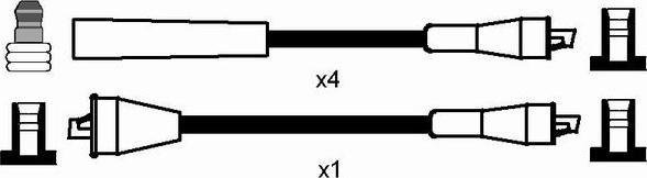 NGK 0678 - Zündleitungssatz alexcarstop-ersatzteile.com