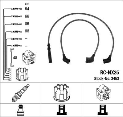 NGK 3453 - Zündleitungssatz alexcarstop-ersatzteile.com