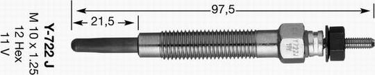 NGK 2686 - Glühkerze alexcarstop-ersatzteile.com