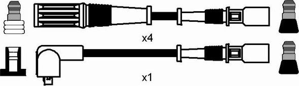 NGK 7207 - Zündleitungssatz alexcarstop-ersatzteile.com