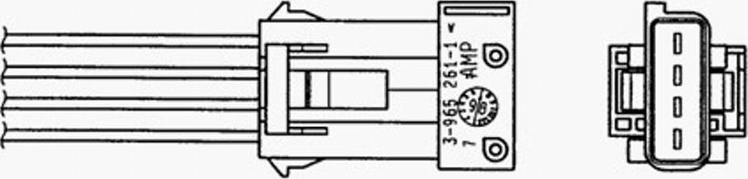 NGK OZA628U3 - Lambdasonde alexcarstop-ersatzteile.com