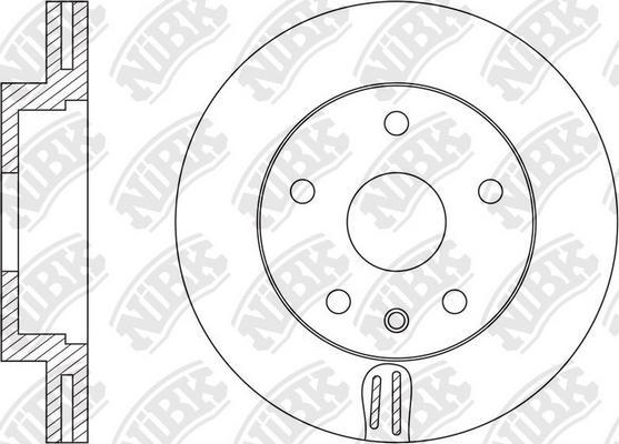 BENDIX 562322B - Bremsscheibe alexcarstop-ersatzteile.com