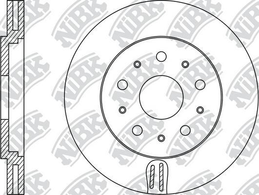 NiBK RN1379 - Bremsscheibe alexcarstop-ersatzteile.com