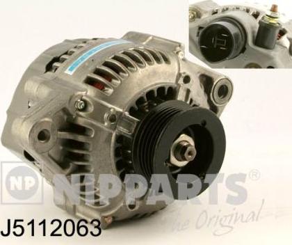 Nipparts J5112063 - Generator alexcarstop-ersatzteile.com