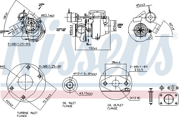 Nissens 93040 - Lader, Aufladung alexcarstop-ersatzteile.com