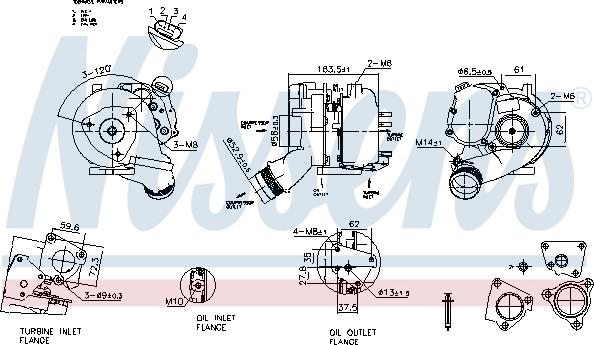 Nissens 93280 - Lader, Aufladung alexcarstop-ersatzteile.com