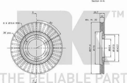 NK 693301 - Staubschutzsatz, Stoßdämpfer alexcarstop-ersatzteile.com