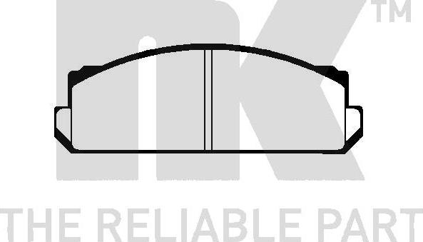 NK 229909 - Bremsbelagsatz, Scheibenbremse alexcarstop-ersatzteile.com