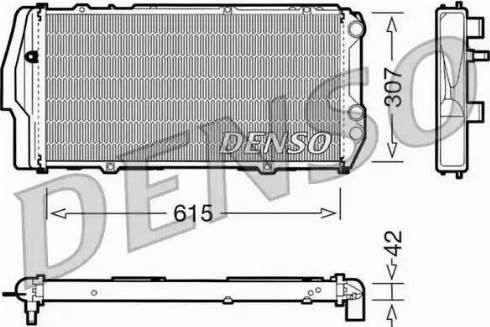 NPS DRM02003 - Kühler, Motorkühlung alexcarstop-ersatzteile.com