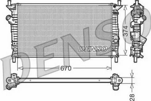 NPS DRM10074 - Kühler, Motorkühlung alexcarstop-ersatzteile.com