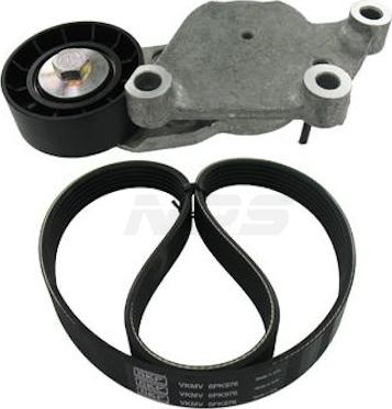 NPS P108A05 - Keilrippenriemensatz alexcarstop-ersatzteile.com