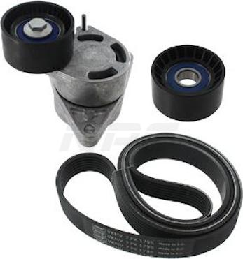 NPS R108T05 - Keilrippenriemensatz alexcarstop-ersatzteile.com