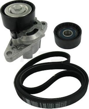 NPS R108T06 - Keilrippenriemensatz alexcarstop-ersatzteile.com