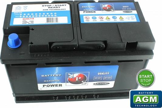 NPS U540L71B - Starterbatterie alexcarstop-ersatzteile.com