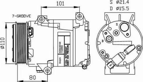 NRF 32478G - Kompressor, Klimaanlage alexcarstop-ersatzteile.com