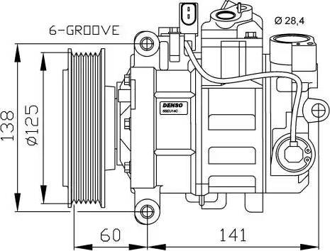 NRF 32512G - Kompressor, Klimaanlage alexcarstop-ersatzteile.com