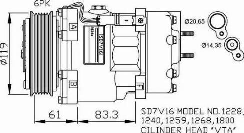 NRF 32198G - Kompressor, Klimaanlage alexcarstop-ersatzteile.com