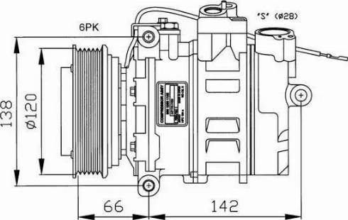 NRF 32177G - Kompressor, Klimaanlage alexcarstop-ersatzteile.com