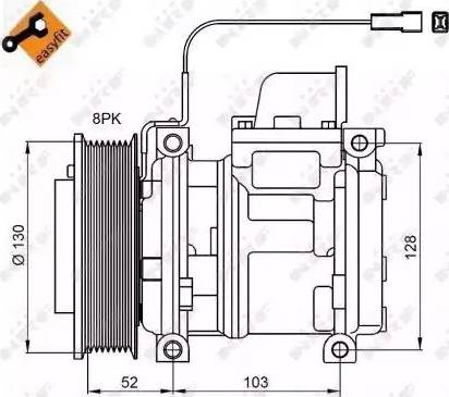 NRF 32824G - Kompressor, Klimaanlage alexcarstop-ersatzteile.com