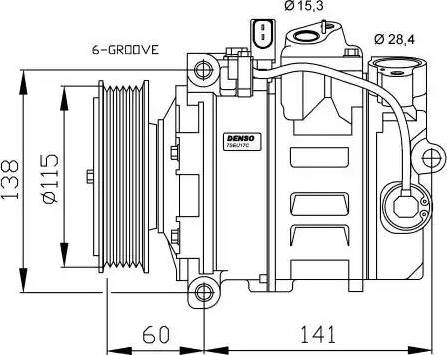 NRF 32262G - Kompressor, Klimaanlage alexcarstop-ersatzteile.com