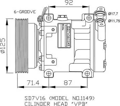 NRF 32267G - Kompressor, Klimaanlage alexcarstop-ersatzteile.com