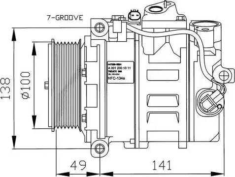 NRF 32216G - Kompressor, Klimaanlage alexcarstop-ersatzteile.com