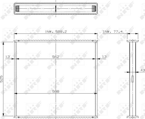 NRF 29569 - Kühlernetz, Motorkühlung alexcarstop-ersatzteile.com