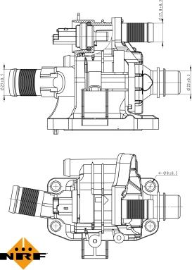 NRF 725039 - Thermostat, Kühlmittel alexcarstop-ersatzteile.com