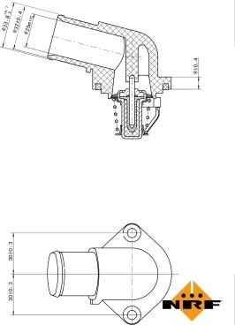 NRF 725037 - Thermostat, Kühlmittel alexcarstop-ersatzteile.com