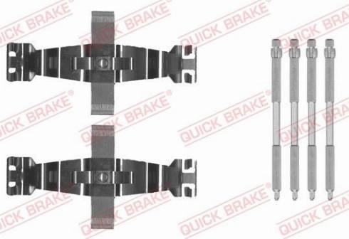 OJD Quick Brake 109-0022 - Zubehörsatz, Scheibenbremsbelag alexcarstop-ersatzteile.com