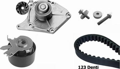 OMB KMB10011A - Wasserpumpe + Zahnriemensatz alexcarstop-ersatzteile.com