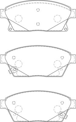 Omnicraft 2134994 - Bremsbelagsatz, Scheibenbremse alexcarstop-ersatzteile.com