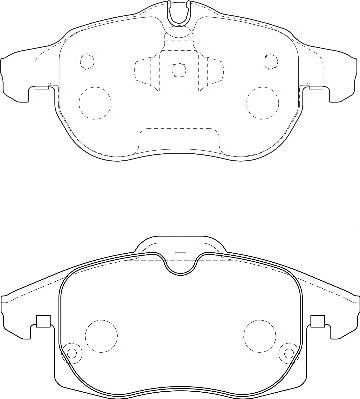 Omnicraft 2134910 - Bremsbelagsatz, Scheibenbremse alexcarstop-ersatzteile.com