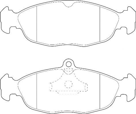 Omnicraft 2134920 - Bremsbelagsatz, Scheibenbremse alexcarstop-ersatzteile.com