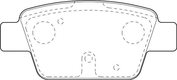 Omnicraft 2135581 - Bremsbelagsatz, Scheibenbremse alexcarstop-ersatzteile.com