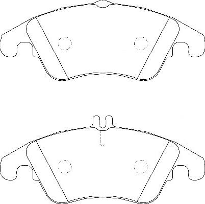 Omnicraft 2135152 - Bremsbelagsatz, Scheibenbremse alexcarstop-ersatzteile.com