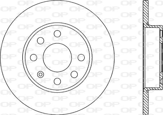 Open Parts BDA1967.10 - Bremsscheibe alexcarstop-ersatzteile.com