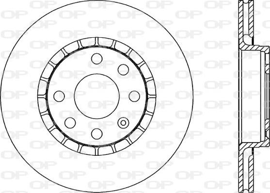 Open Parts BDA1415.20 - Bremsscheibe alexcarstop-ersatzteile.com