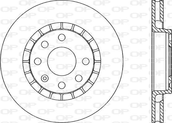 Cifam 800-166 - Bremsscheibe alexcarstop-ersatzteile.com