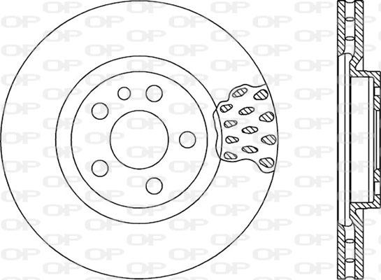 Open Parts BDA1018.20 - Bremsscheibe alexcarstop-ersatzteile.com