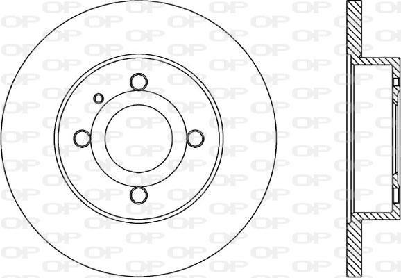 Open Parts BDA1013.10 - Bremsscheibe alexcarstop-ersatzteile.com