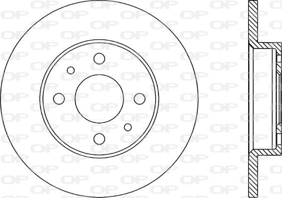 Open Parts BDA1144.10 - Bremsscheibe alexcarstop-ersatzteile.com