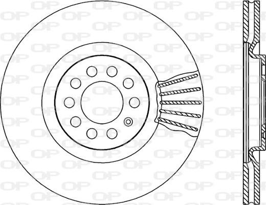 Open Parts BDA1744.20 - Bremsscheibe alexcarstop-ersatzteile.com